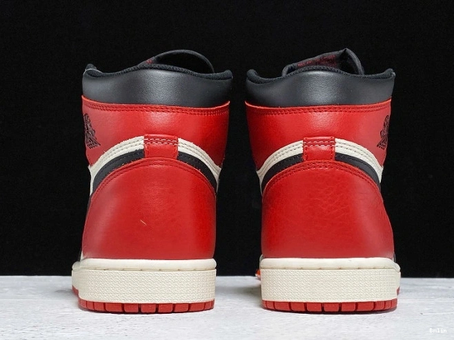 Bmlin Toe 555088-610 OG Bred Air Jordan High Retro 1 0825